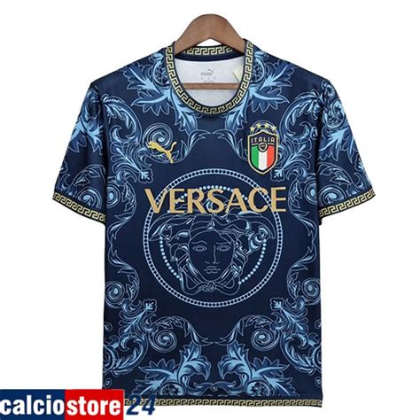 maglia italia calcio versace|Maglia Squadra Italia Versace 2022.